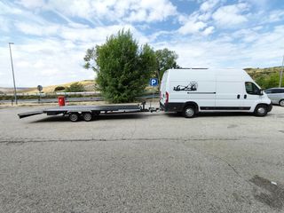 Transporte vehículo o máquinas 