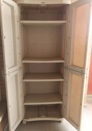 Armario Resina Exterior Jardín PLASTIKEN