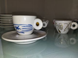 Juego 10 tazas de café ILLY,