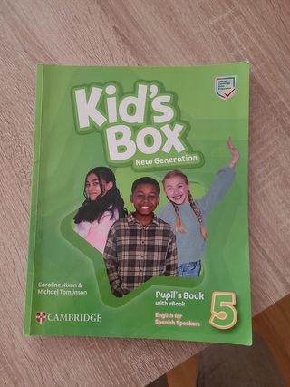 Kid's Box New Generation Level 5 Pupil's Book with eBook English for Spanish Speakers