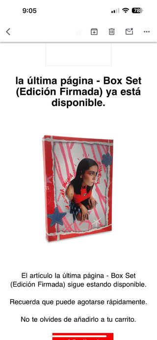 Box Set Chiara Edicion firmada