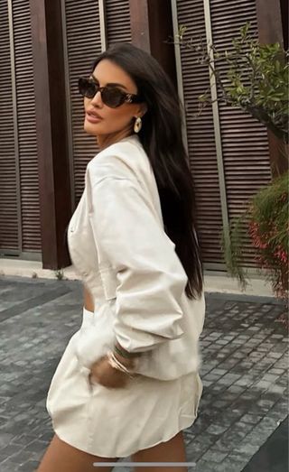 Chaqueta bomber bolsillos zara