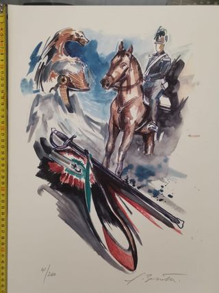 Litografia a taratura limitata del pittore Franco