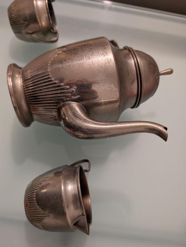 Bellissimo set da tè o caffè vintage tre pezzi