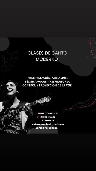 Clases de canto Barcelona