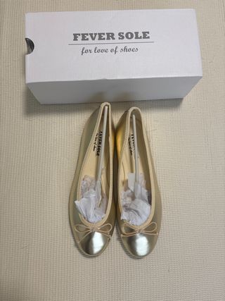 Bailarinas doradas T40