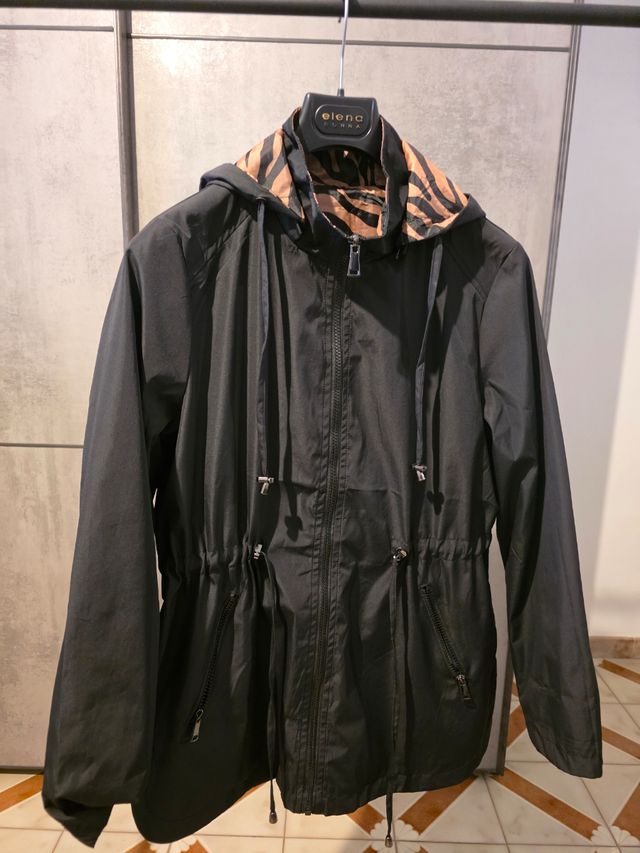 Giacca mezza stazione donna double-faced