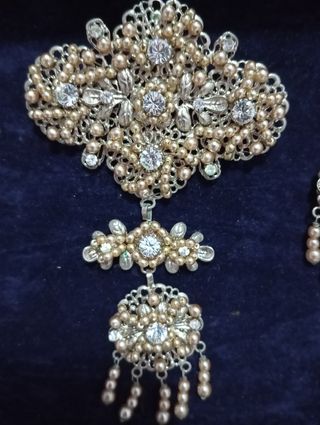 Aderezo fallera plata rodio