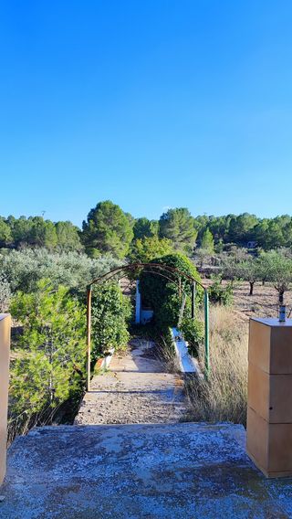 Casa de campo con gran terreno disponible