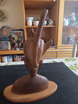 Coppia sculture indonesiane