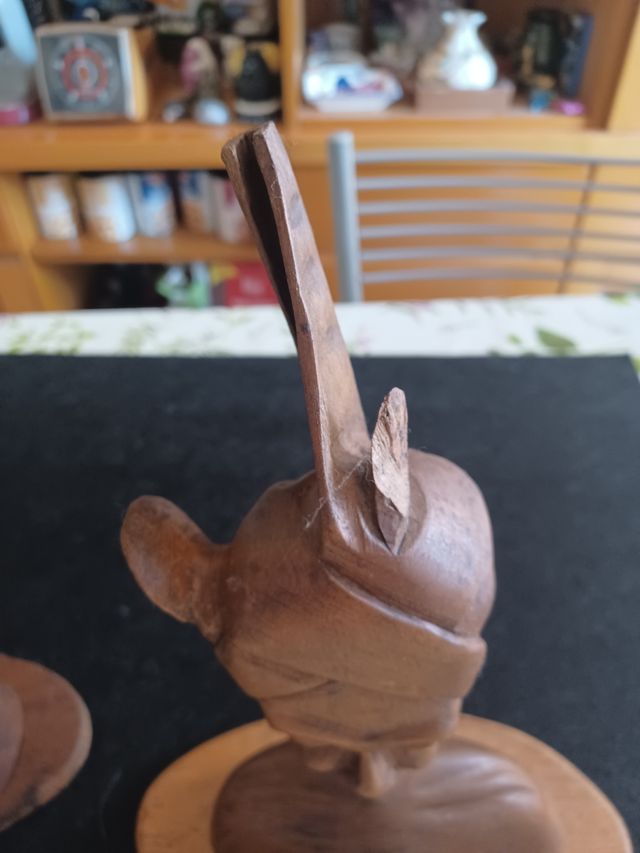 Coppia sculture indonesiane