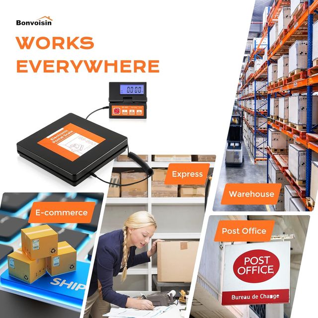 Balança para embalagem digital 50 kg/110 lb balanç