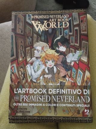 THE PROMISED NEVERLAND ART BOOK WORLD