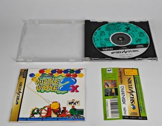 Puzzle Bobble 2X Sega Saturn