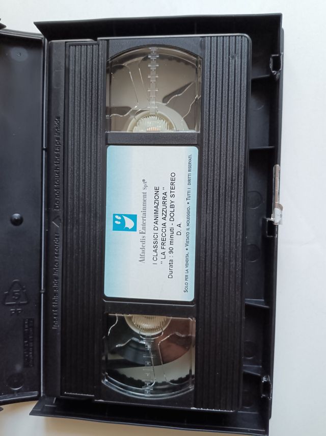 VHS La Freccia Azzurra - lingua italiana