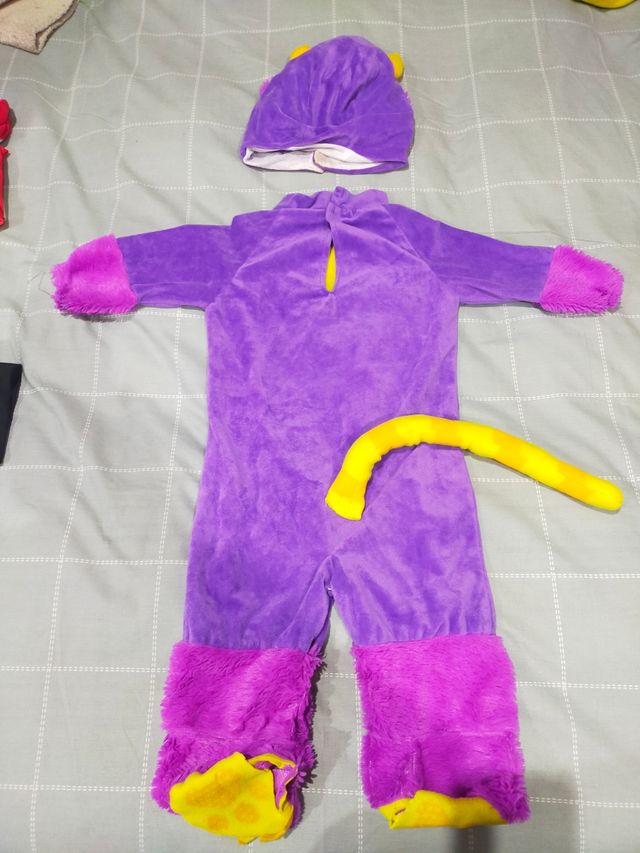 Disfraz monstruito 12-18 meses