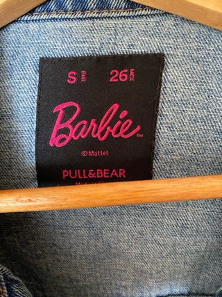 Cazadora vaquera Barbie S Oversize Pull  Bear
