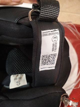 Casco de moto mujer talla S