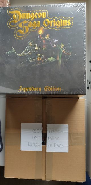 Dungeon Saga Origins - Legendary ed. nuovo ITA