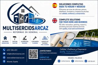 Reformas en general,albañilería,fontanería,electri