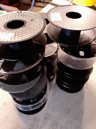 20 bobinas filamento pla / abs vacías