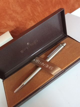Bolígrafo Sheaffer acero , a estrenar 