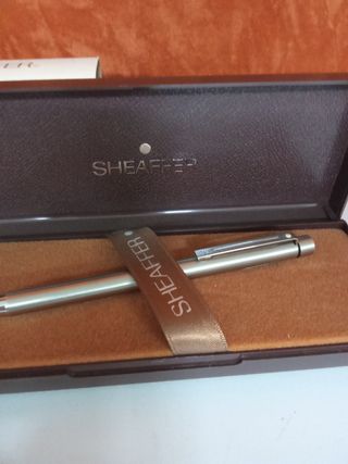 Bolígrafo Sheaffer acero , a estrenar 