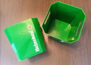 Lote 2 Cubiteras Hielo Heineken