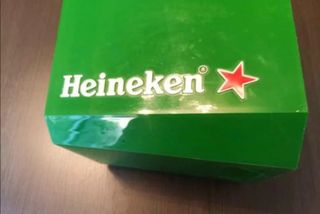 Lote 2 Cubiteras Hielo Heineken
