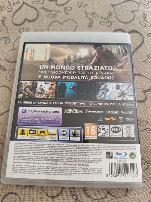 Call of duty ghosts ps3 