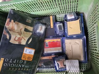 Figuras de plomo de antiguo egipto