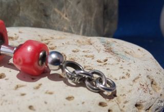 🔥 Bracciale Vintage Corallo e Argento