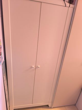 Se vende armario blanco 2 puertas