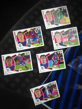 Cromos Barcelona liga 24 25