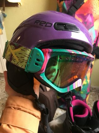 Casco snowboard o ski