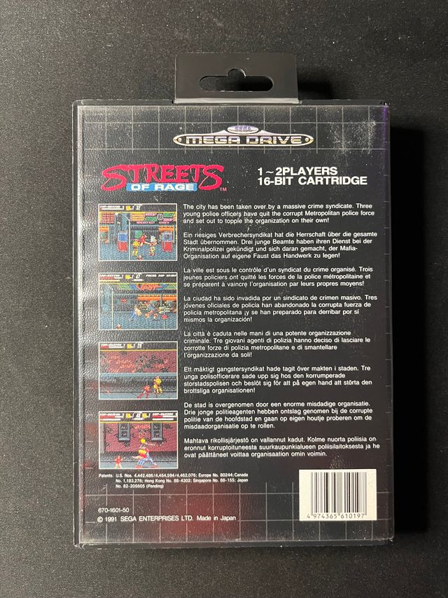 Street of rage megadrive