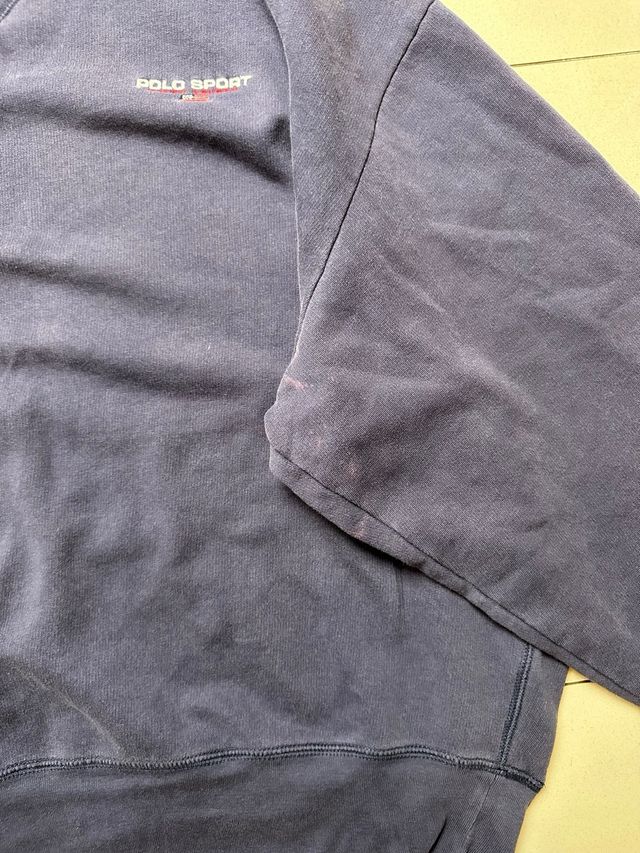 Crewneck Polo Sport E.UU Ralph Lauren Vintage Old