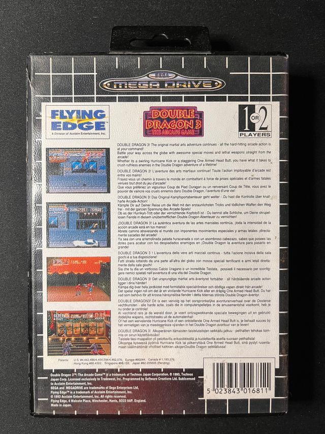 Double dragon 3 megadrive 🇪🇸