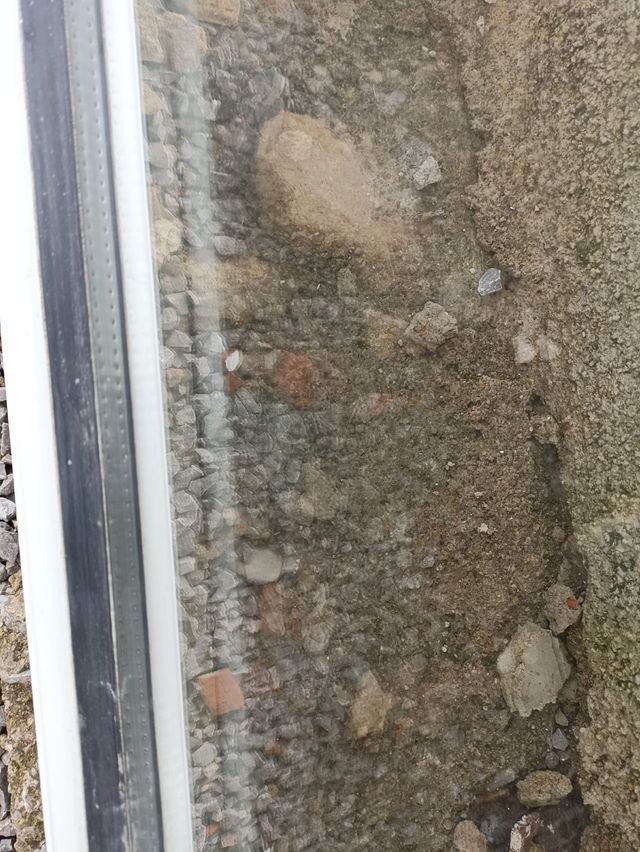 Ventana de aluminio hoja tipo golpete