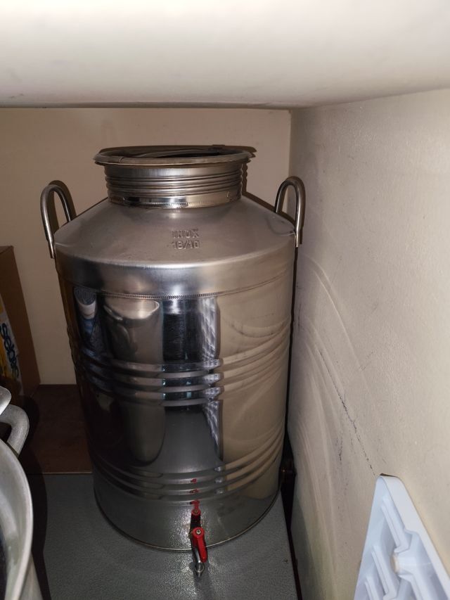 Contenitore per olio in acciaio 50 L