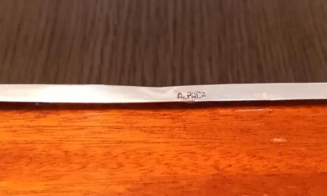 Antigua Caja - Joyero Alpaca Plateada.