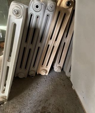 Radidores de Roca para agua de hierro fundido