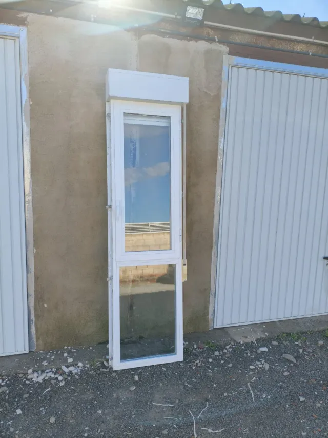 Ventana de aluminio climalit y persiana