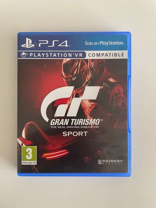 Juego Gran Turismo Sport PS4