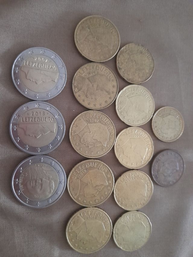 Monedas de Luxemburgo