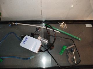 Acuario 100L+mueble+accesorios