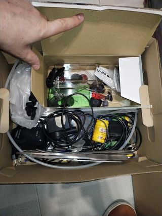 Acuario 100L+mueble+accesorios