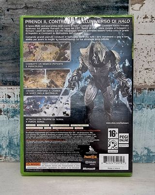 HALO WARS MICROSOFT GIOCO XBOX 360 NEW  VERS UFF I