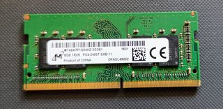 Memoria RAM 8 GB DDR4