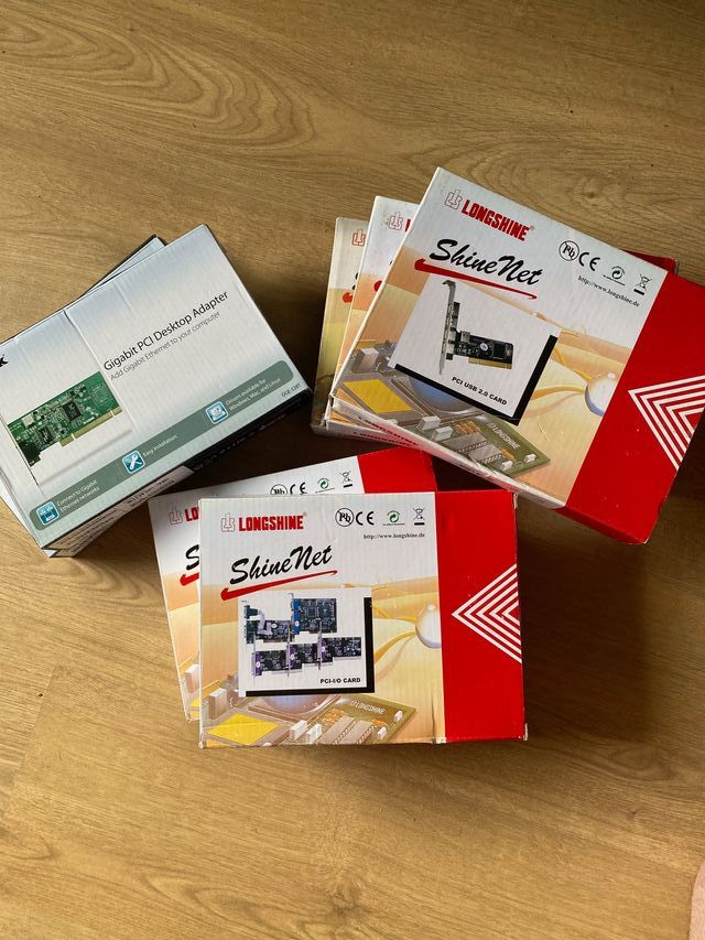 LOTE: dos  D-link + cinco Longshine